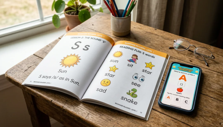 App Alfabetização de Adultos: Aprenda a Ler
