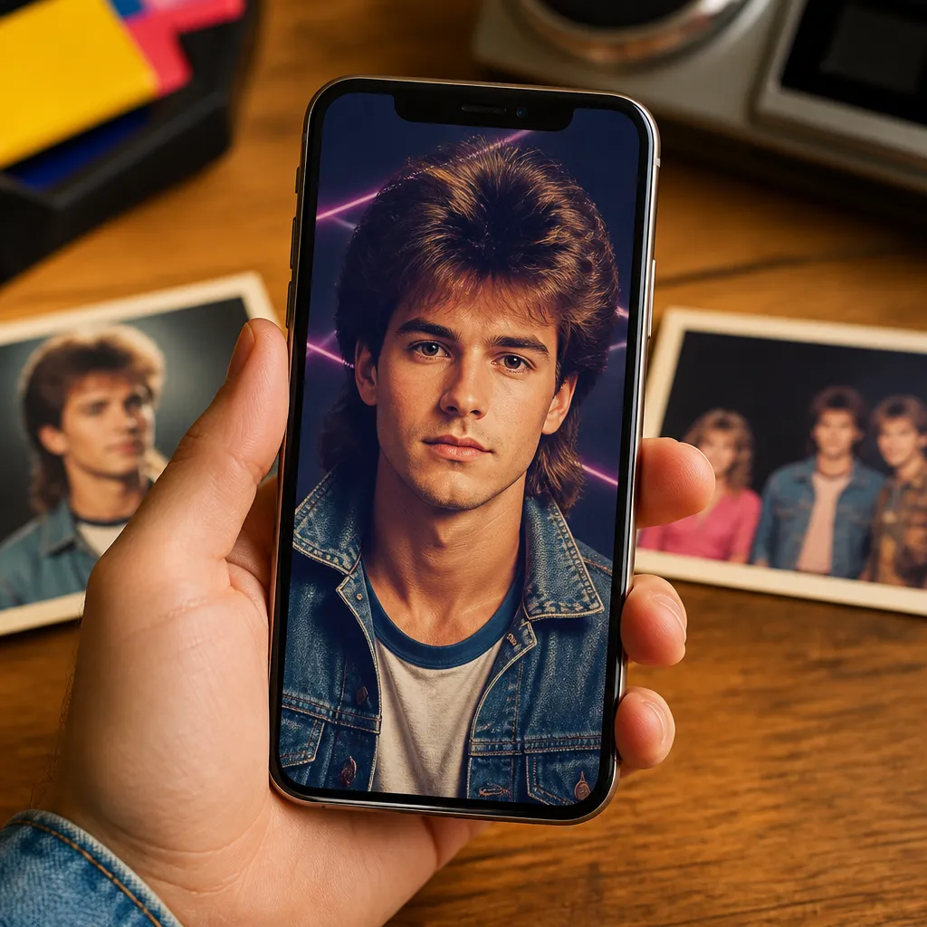 App para Ver Como Você Era nos Anos 80